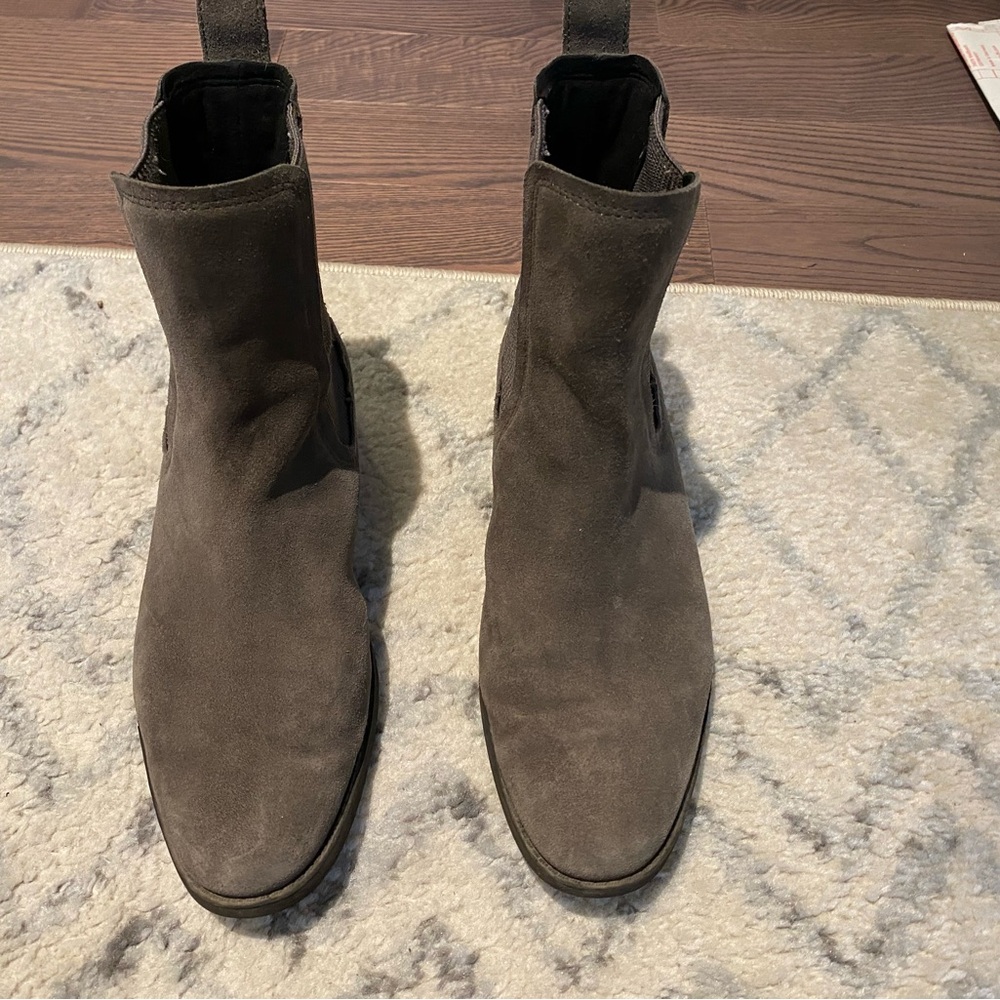 UGG Women’s Grey Suede Chelsea Boots